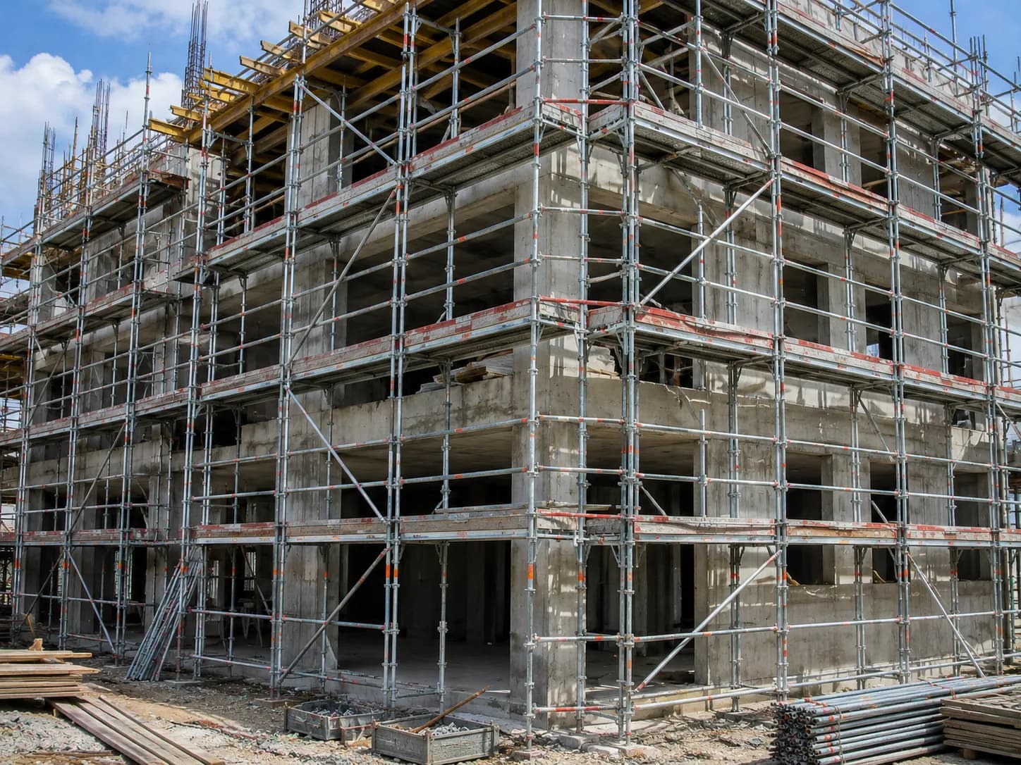 İskele Kiralama Fiyatları 2026 — Cephe, İç Mekan, Çatı ve Asma İskele