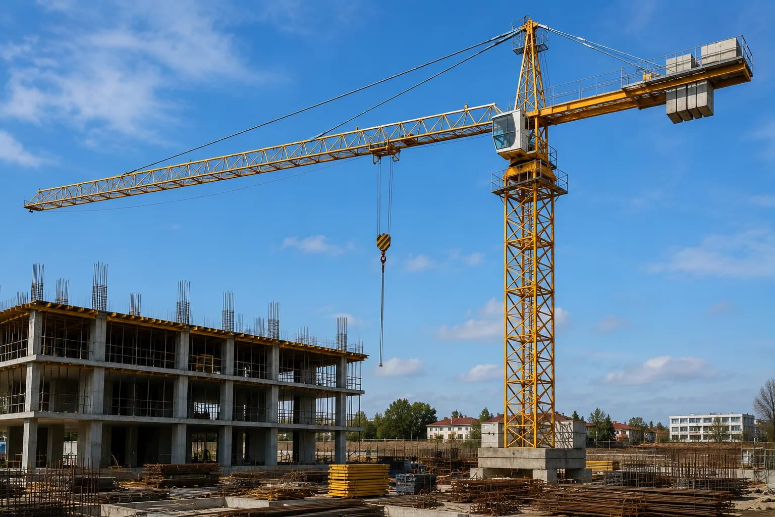 Vinç Kiralama Fiyatları 2026 — Kule, Mobil ve Sepetli Vinç Detaylı Rehber
